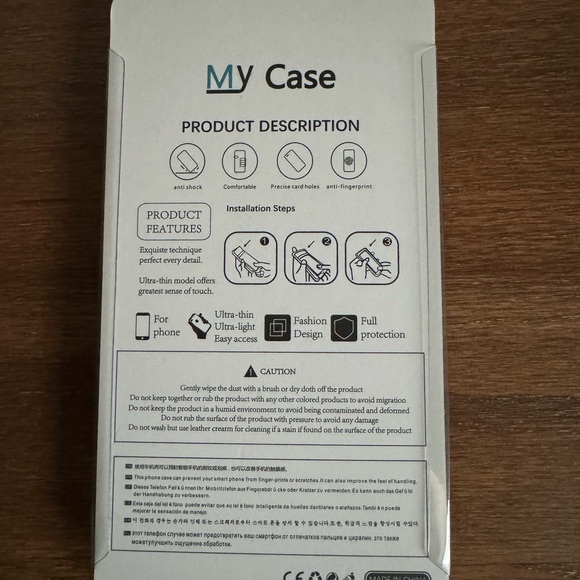 My Case Clear Magsafe Phone Case with Shiny Teal Bumper fits iPhone 13 Pro - Picture 2 of 2